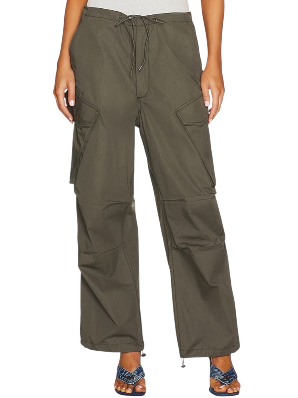 Agolde Ginerva Cargo Baggy Wide Balloon Leg Pant